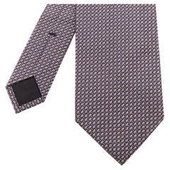 TOM FORD 100% mulberry purple silk woven jacquard formal dress tie