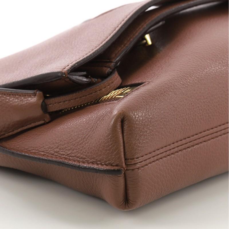 Women's or Men's Tom Ford Alix Fold Over Crossbody Bag Leather