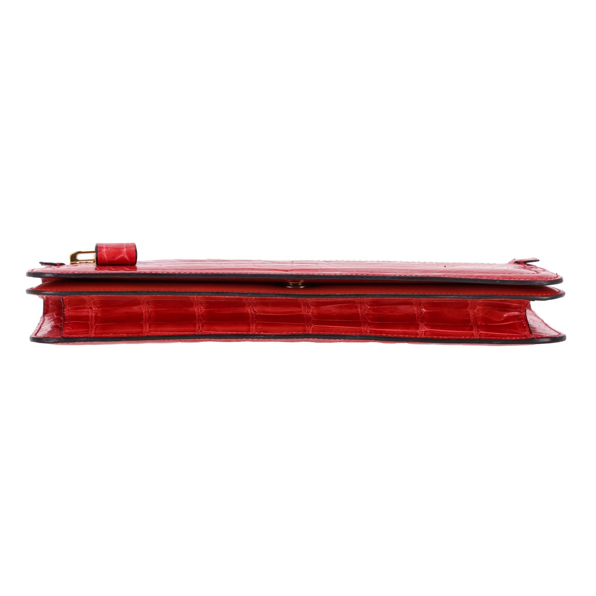 Tom Ford Alligator Skin Clutch Bag In Good Condition For Sale In London, GB