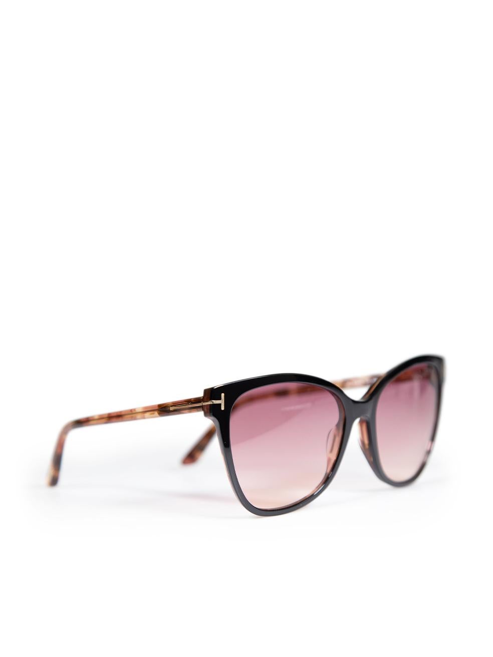 Tom Ford Ani Pink Gradient Cat Eye Sunglasses In New Condition For Sale In London, GB