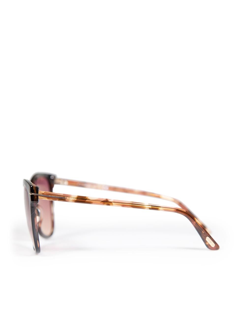 Tom Ford Ani Pink Gradient Cat Eye Sunglasses For Sale 1