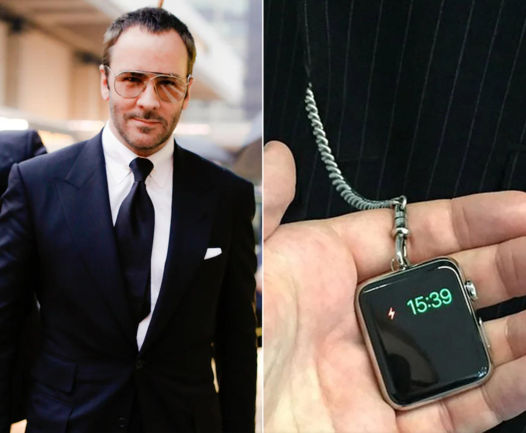 Tom Ford Apple Pocket Watch Chain, A must Have For Sale 3