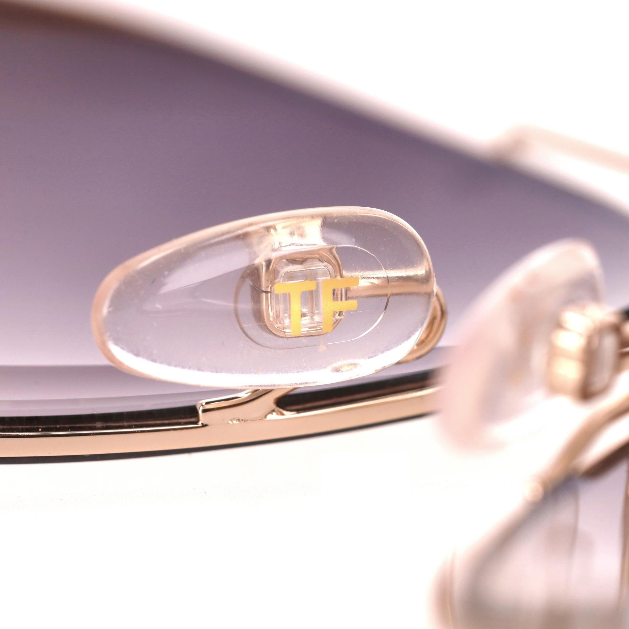 Donna Occhiali da sole Tom Ford Aviator Eva in vendita