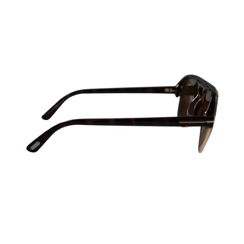 Women's or Men's Tom ford Aviator Tortoise Dark Havana FT0929 Sunglasses For Sale
