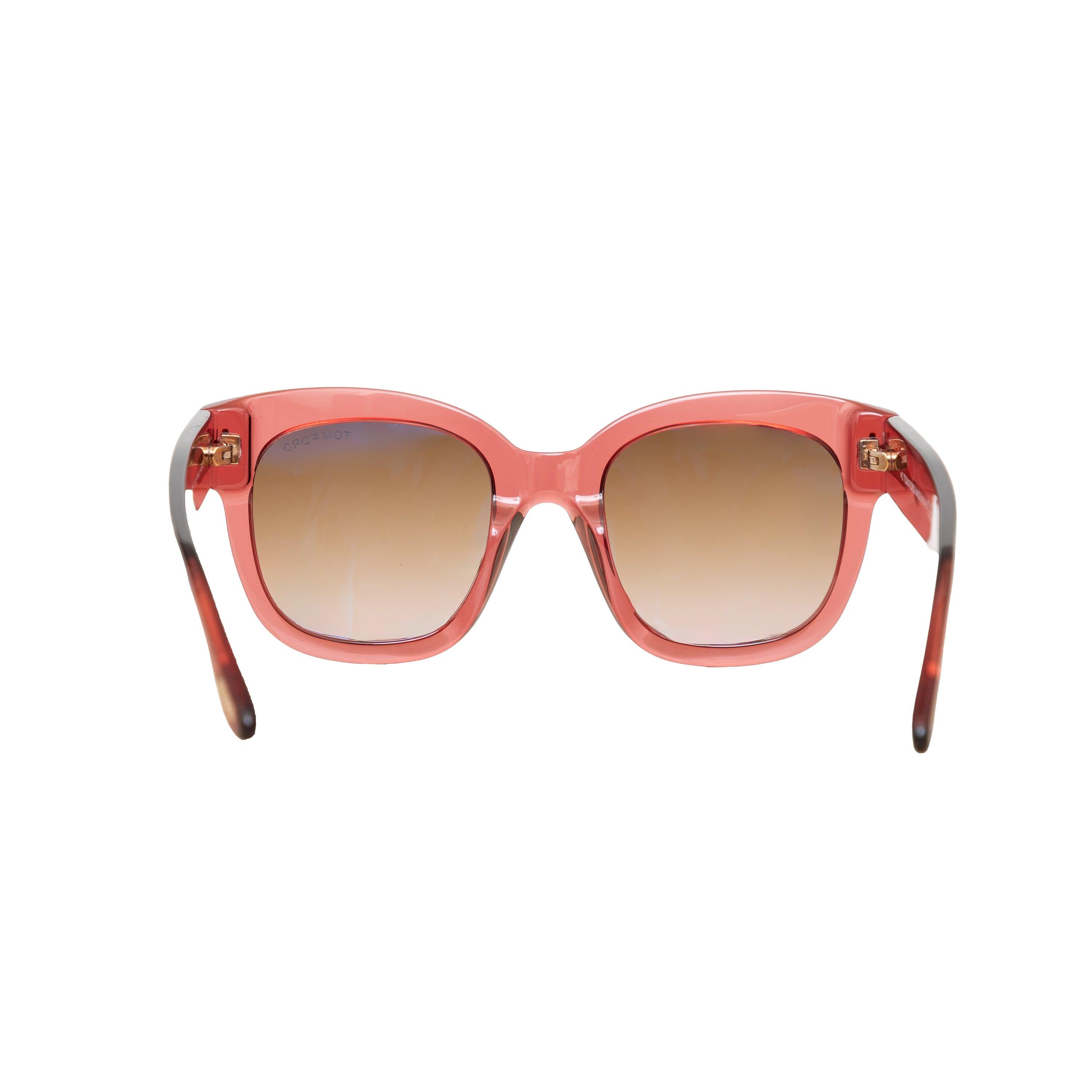 Brown Tom Ford Beatrix 02 Sunglasses - '20s