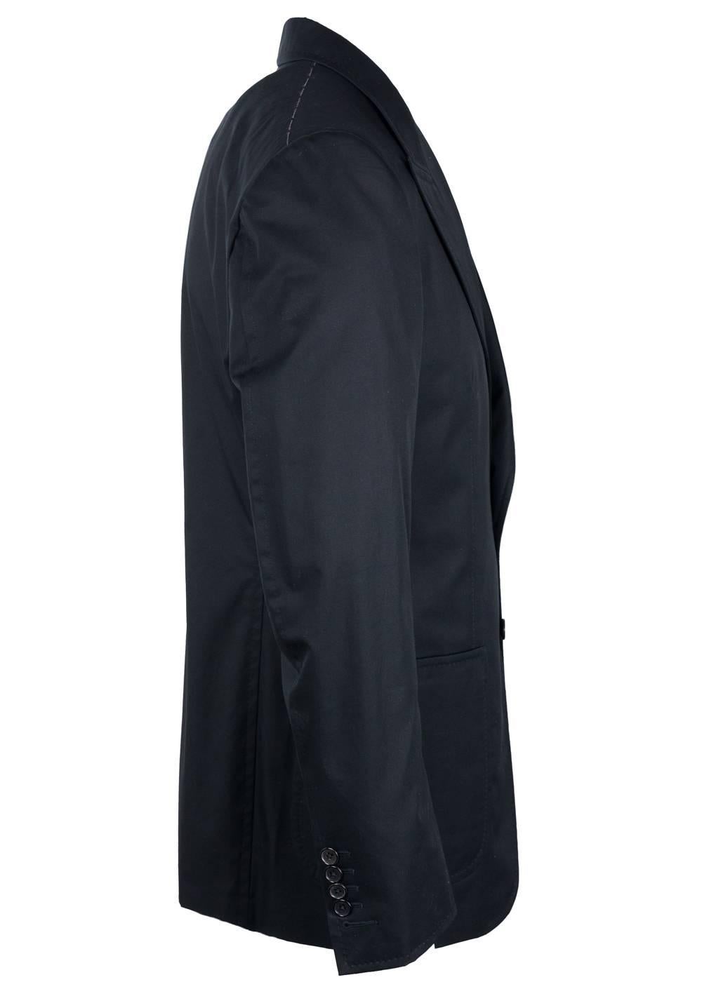 Tom Ford Black 100% Cotton Shelton Sport Jacket  For Sale 2
