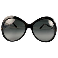TOM FORD Black Acetate Sunglasses