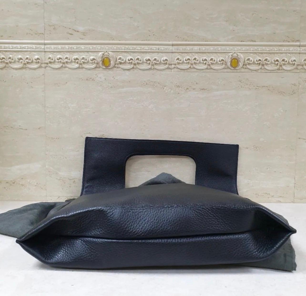 TOM FORD Black ALIX Clutch Tote Bag In Good Condition In Krakow, PL