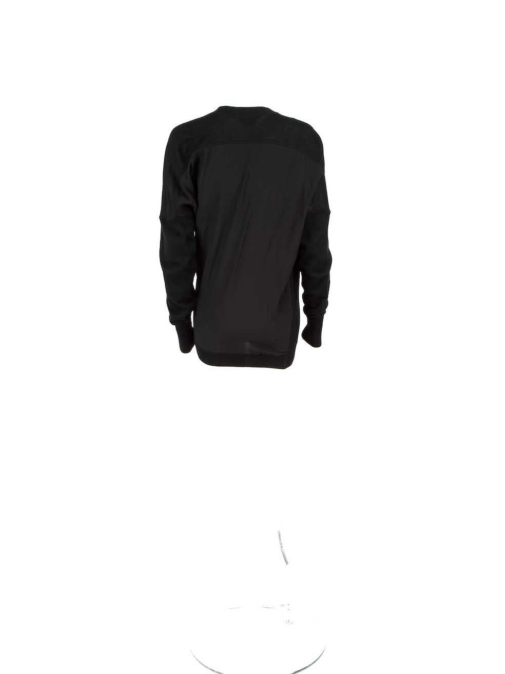 Tom Ford Black Cashmere Draped Jacket Size L In Good Condition For Sale In London, GB