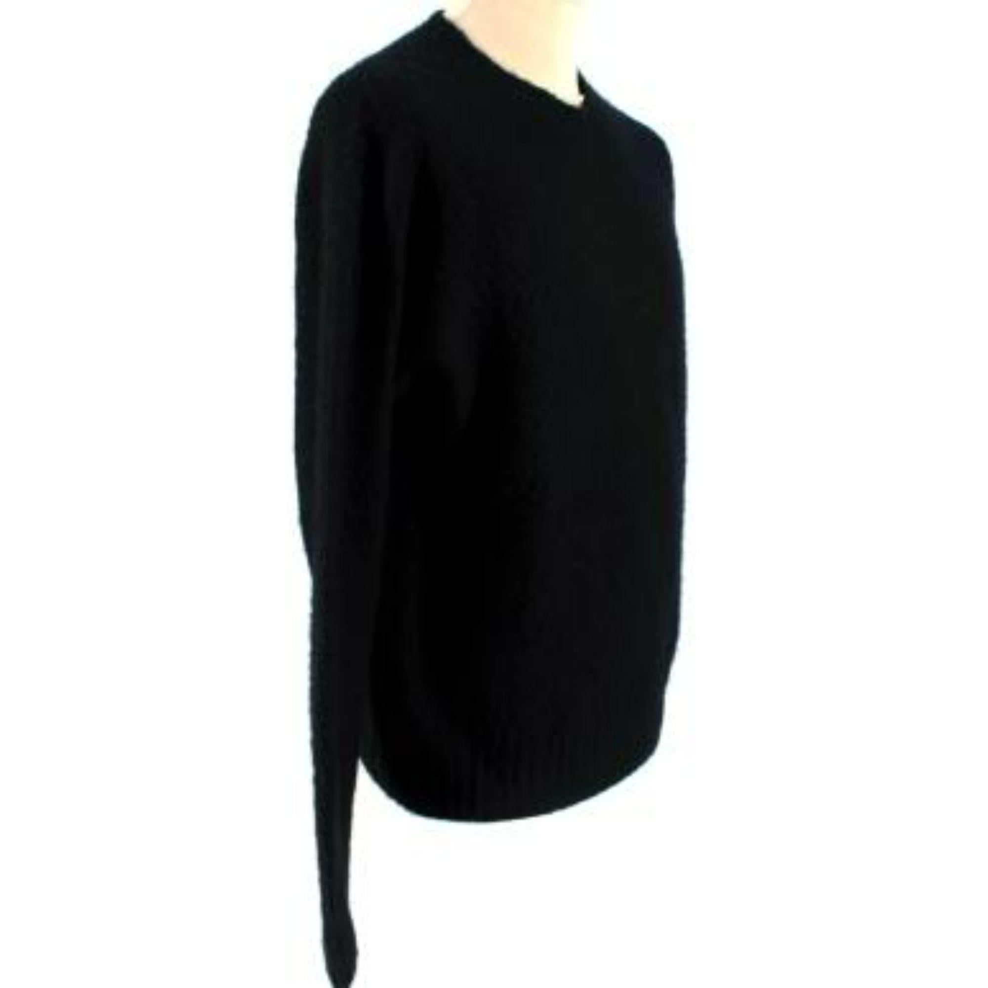 Tom Ford Black Cashmere Jumper In Good Condition For Sale In London, GB