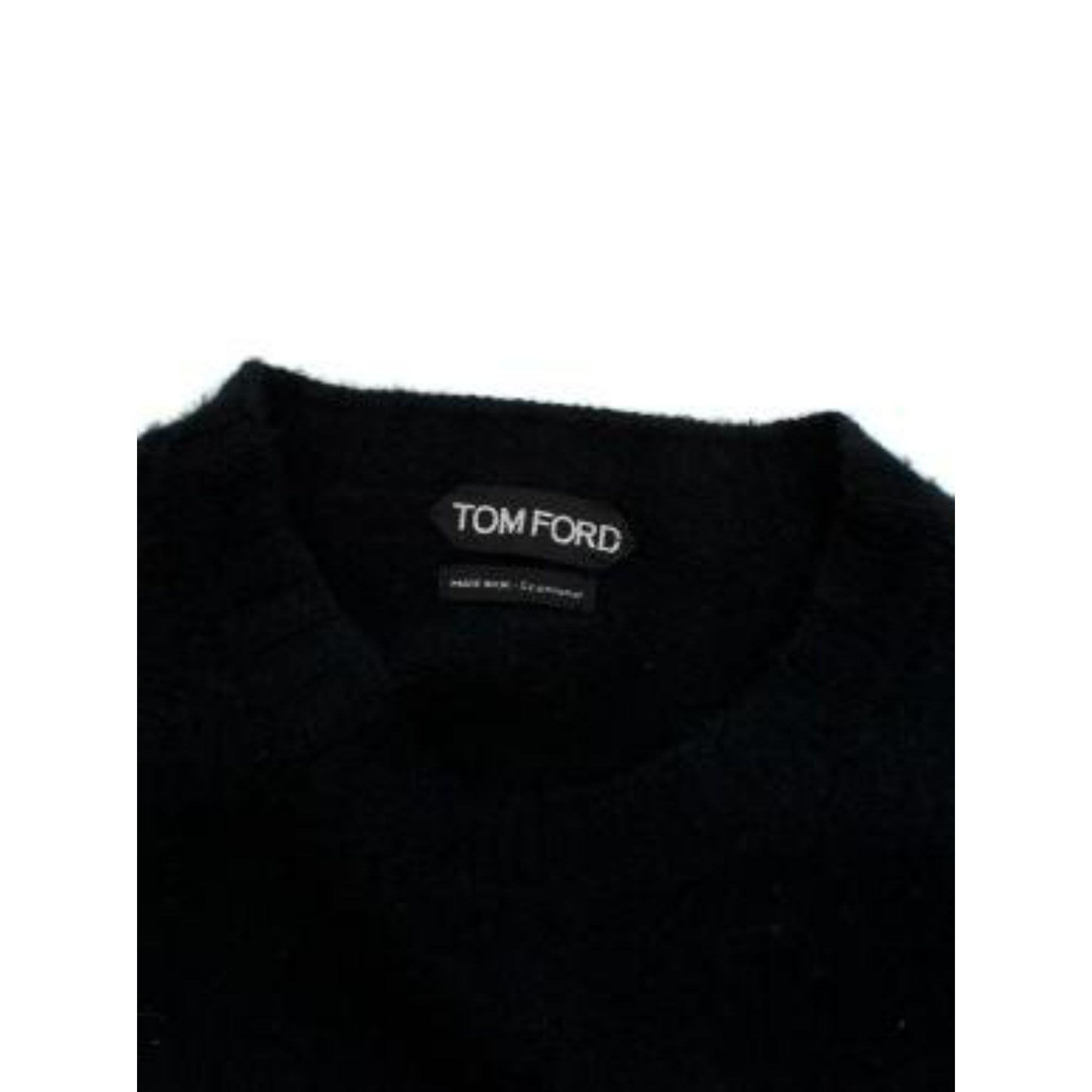 Tom Ford Black Cashmere Jumper For Sale 2