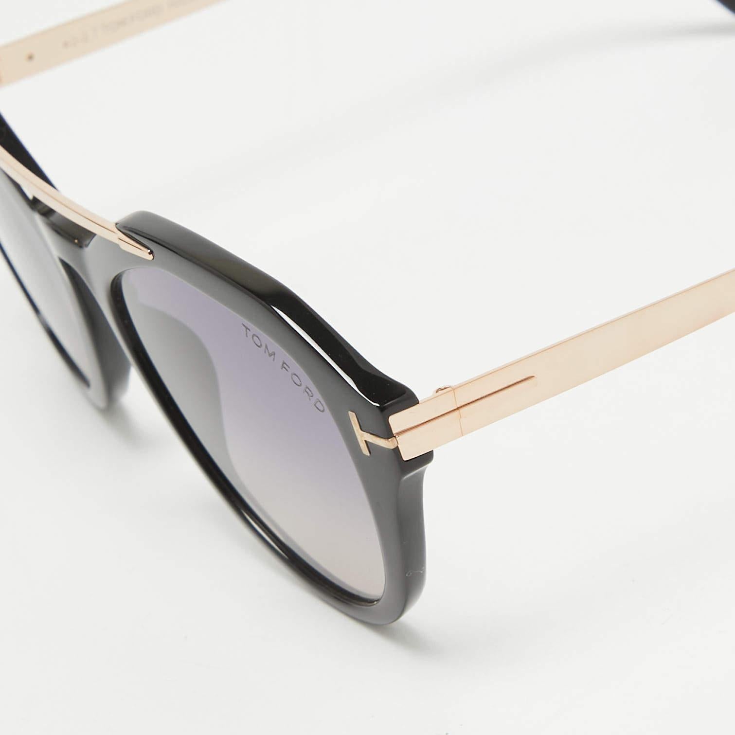 Created by Tom Ford  these designer sunglasses will be your best friend on any sunny day. It features a well built frame  top quality lenses  and signature accents. The pair will make a great buy.