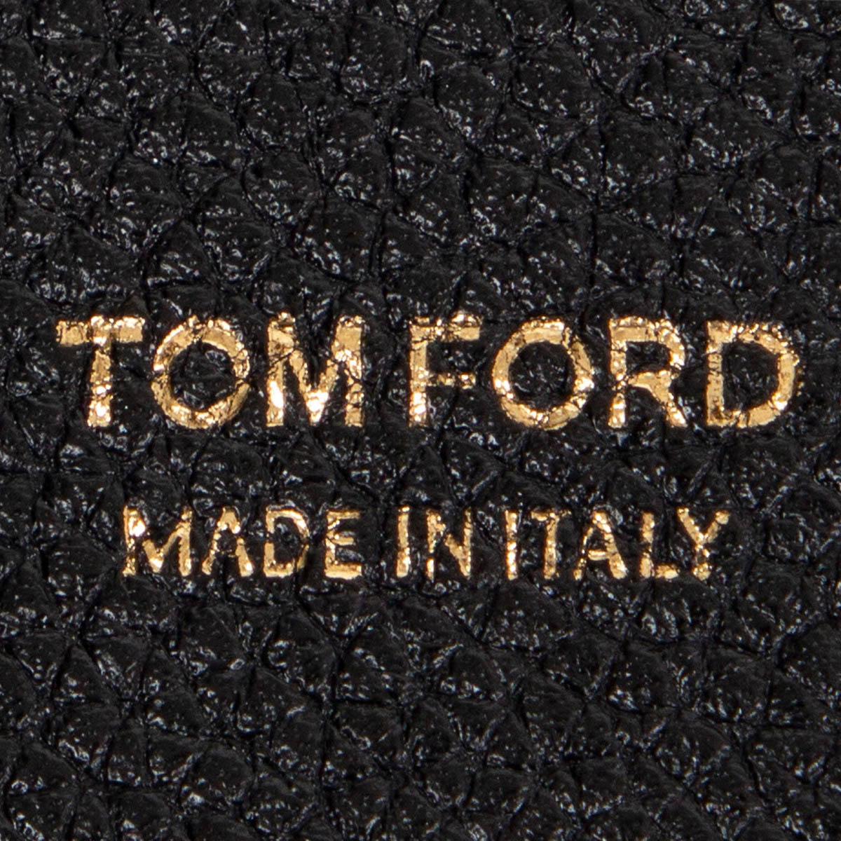 TOM FORD black grained leather JENNIFER MEDIUM CROSSBODY Shoulder Bag 2