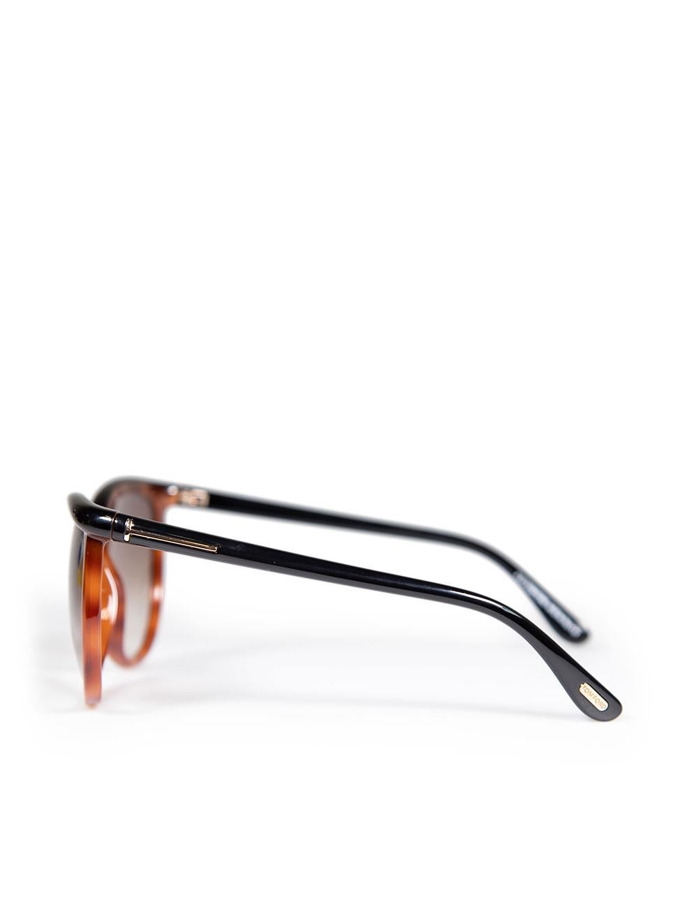 Tom Ford Black Havana Josephine Sunglasses For Sale 1