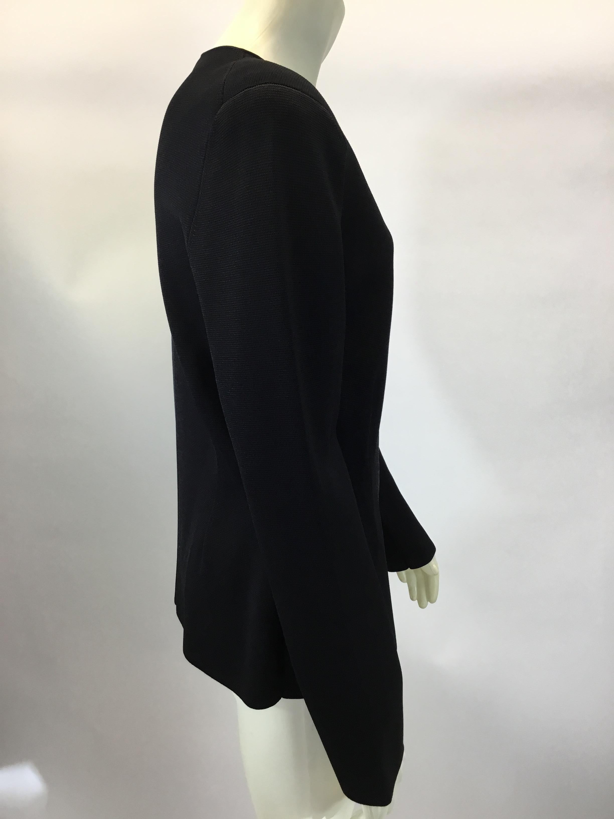 Women's Tom Ford Black Knit Zippered Jacket  For Sale