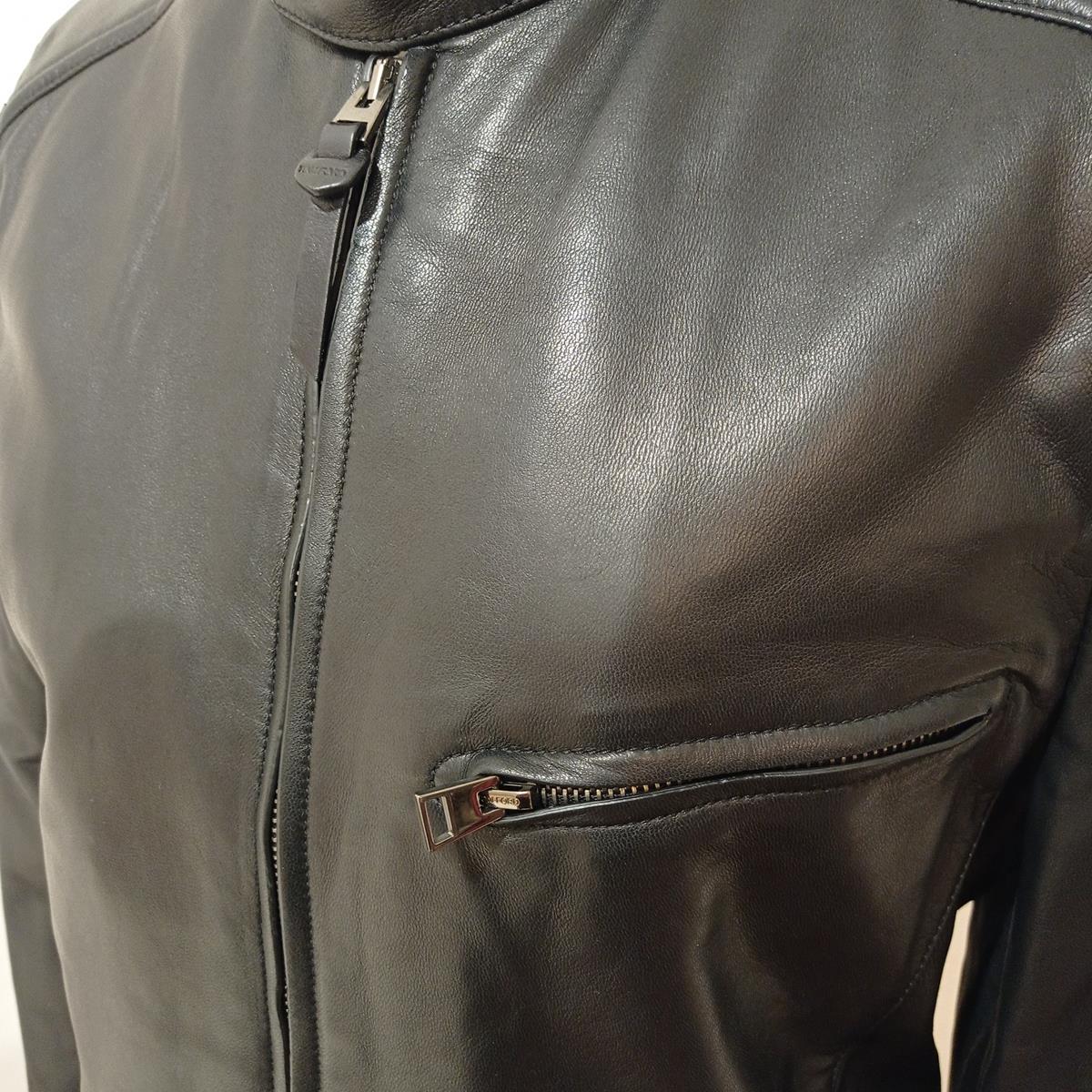 saki leather jacket