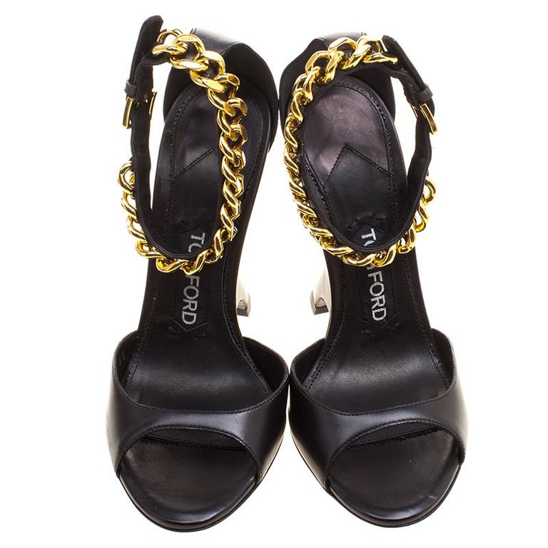 tom ford black sandals