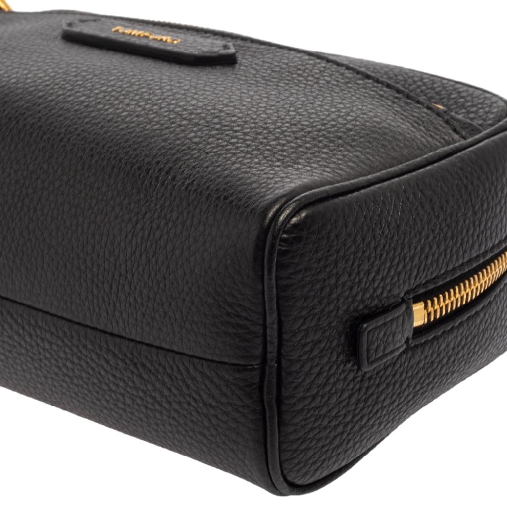 Tom Ford Black Leather Cosmetic Pouch 2