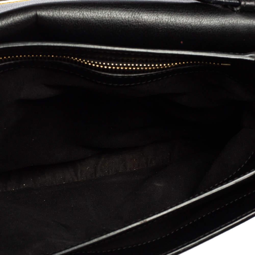 Tom Ford Black Leather Large Natalia Shoulder Bag 1