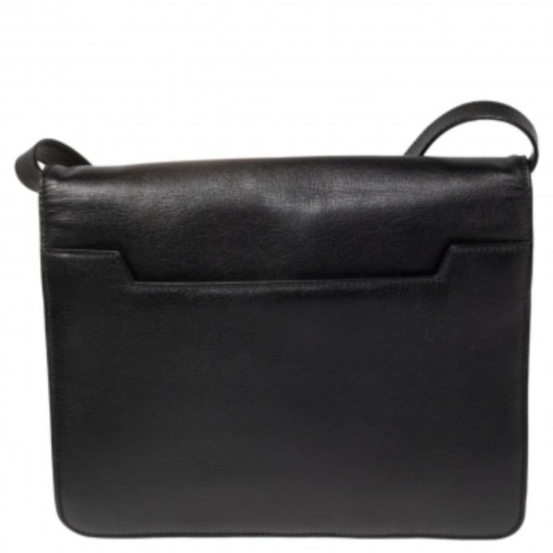 Tom Ford Black Leather Medium Natalia Shoulder Bag 4