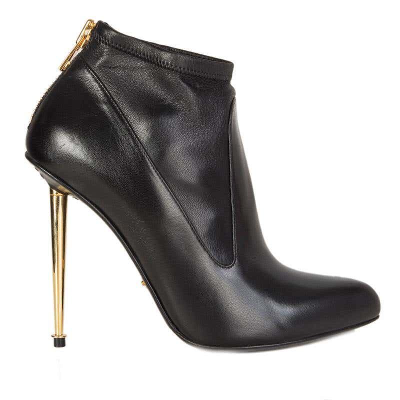 Tom Ford stretch-leather over-the-knee boots with open toe at 1stDibs ...