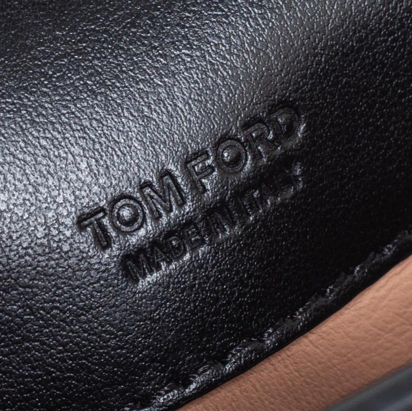 Tom Ford Black Leather Mini Natalia Chain Shoulder Bag 1