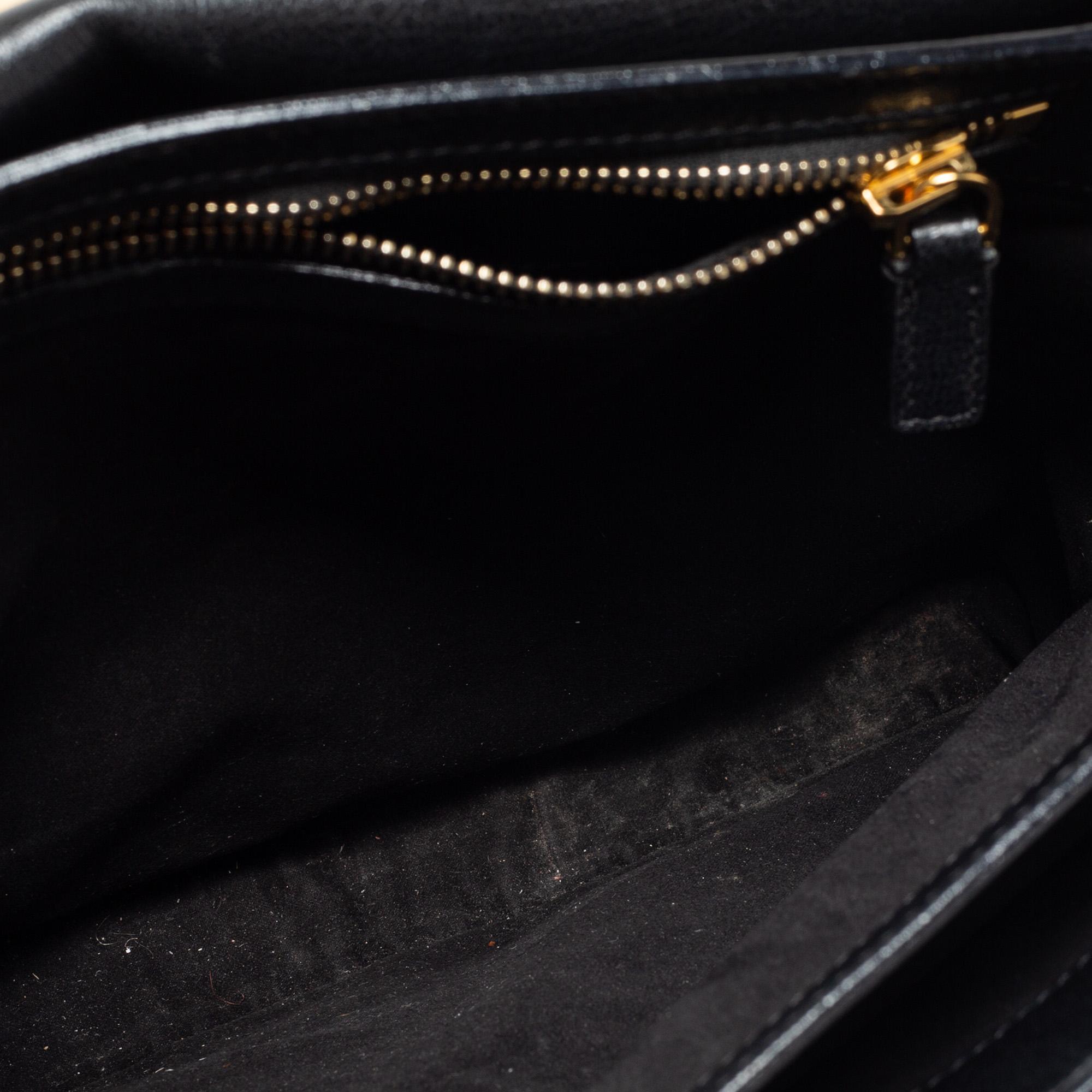 Tom Ford Black Leather Natalia Crossbody Bag 5