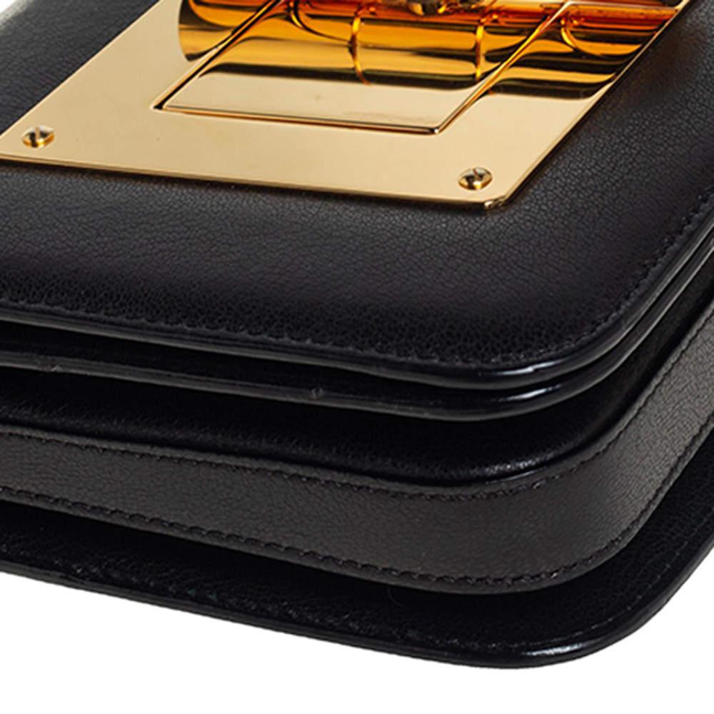 Tom Ford Black Leather Natalia Crossbody Bag 5