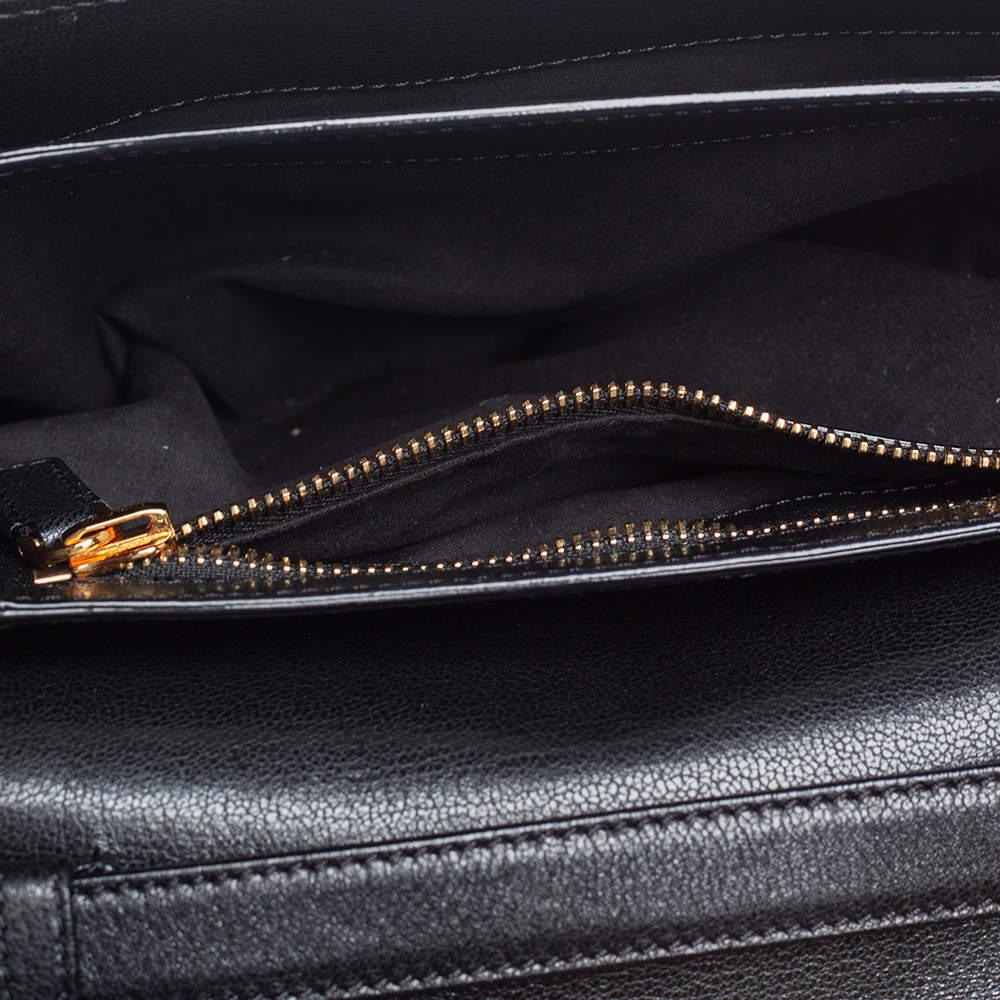 Tom Ford Black Leather Natalia Crossbody Bag For Sale 5