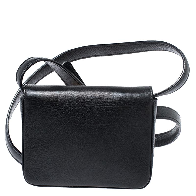 Tom Ford Black Leather Small Natalia Crossbody Bag 2