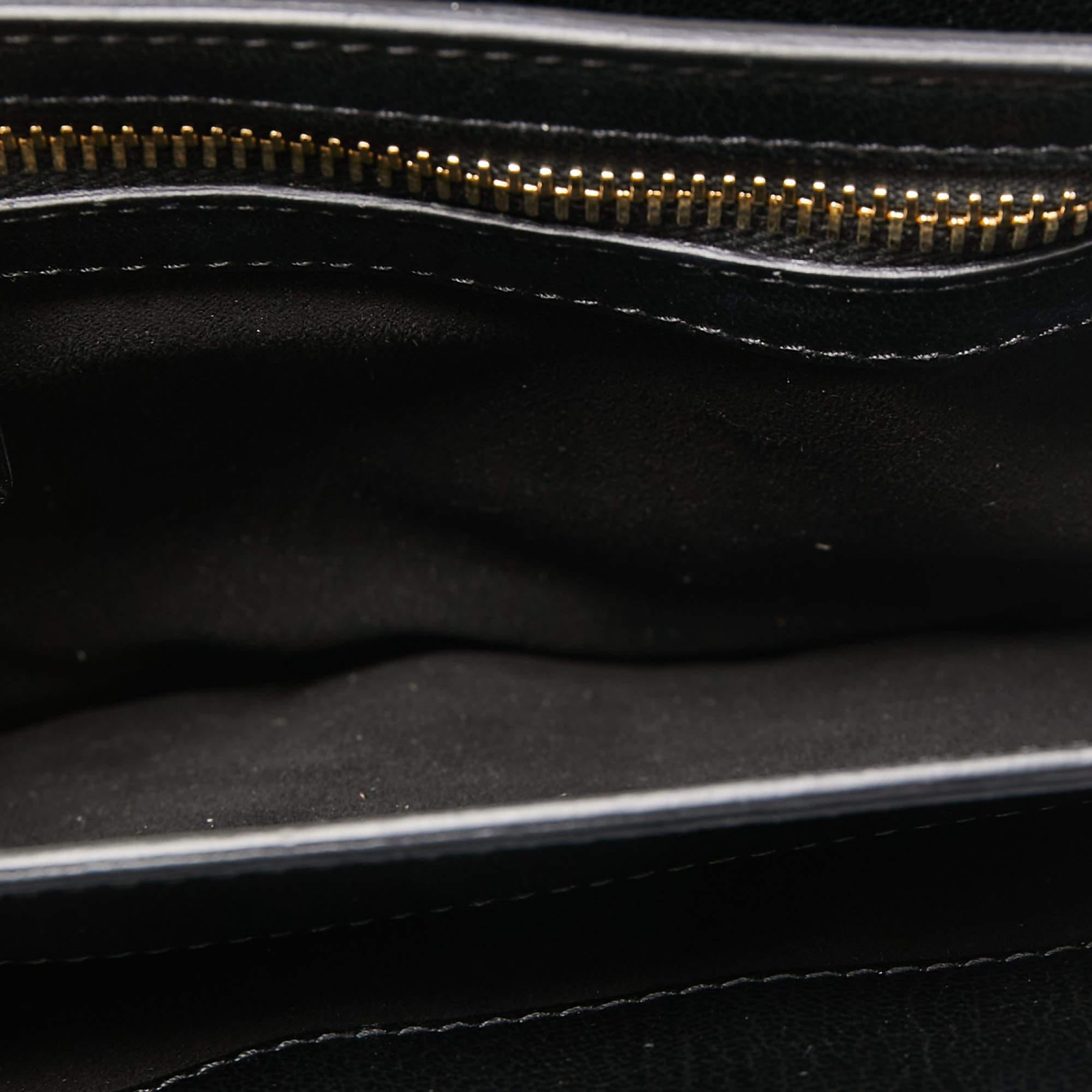 Tom Ford Black Leather Small Natalia Crossbody Bag For Sale 1