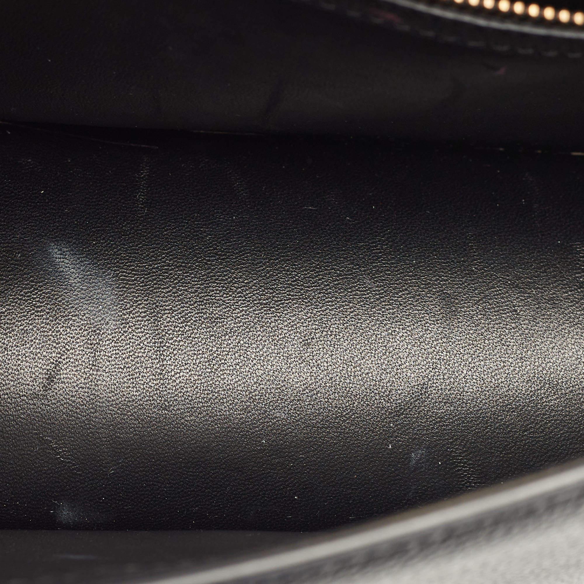 Tom Ford Black Leather Tara Chain Shoulder Bag 8