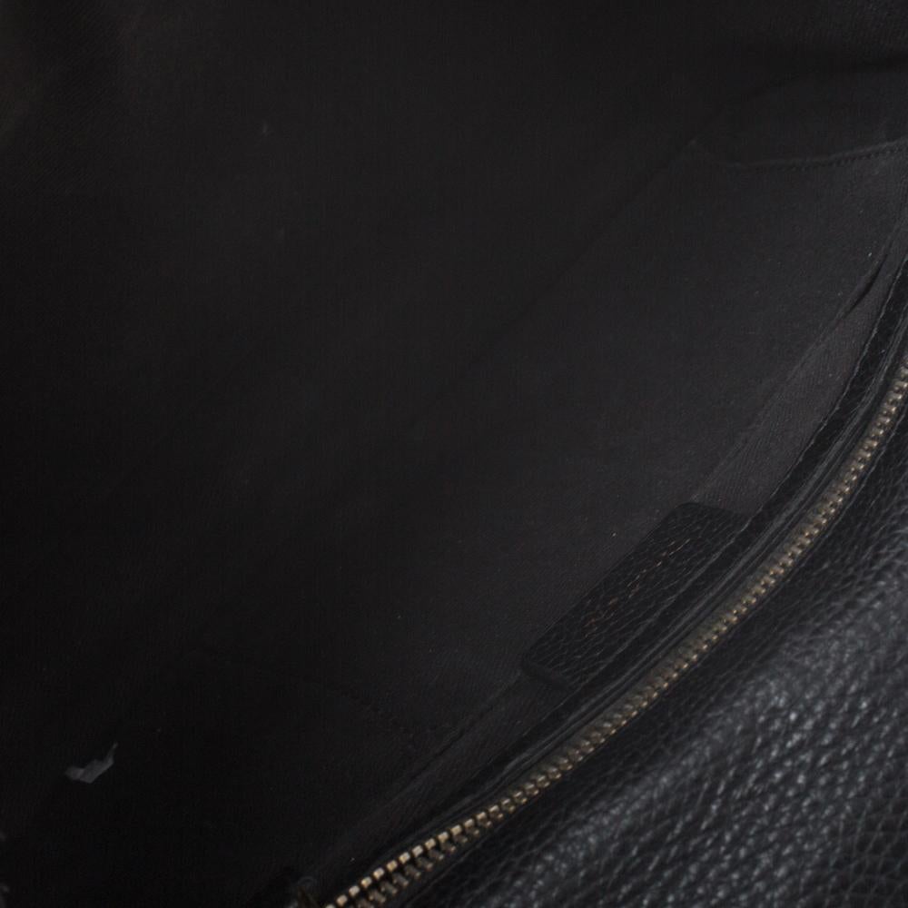 Tom Ford Black Leather Wristlet Clutch 6