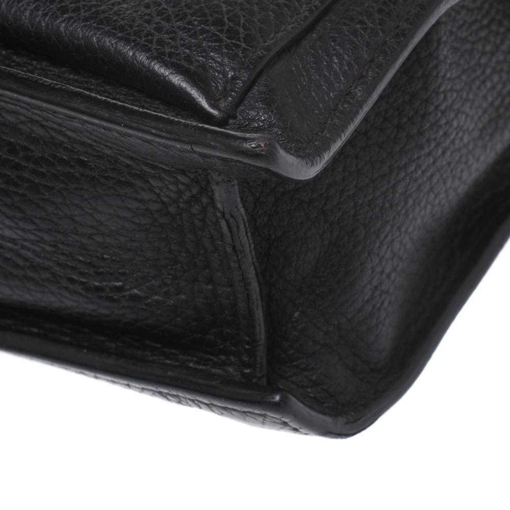 Tom Ford Black Leather Wristlet Clutch 3