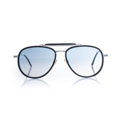 Tom Ford, black metal Tripp aviator