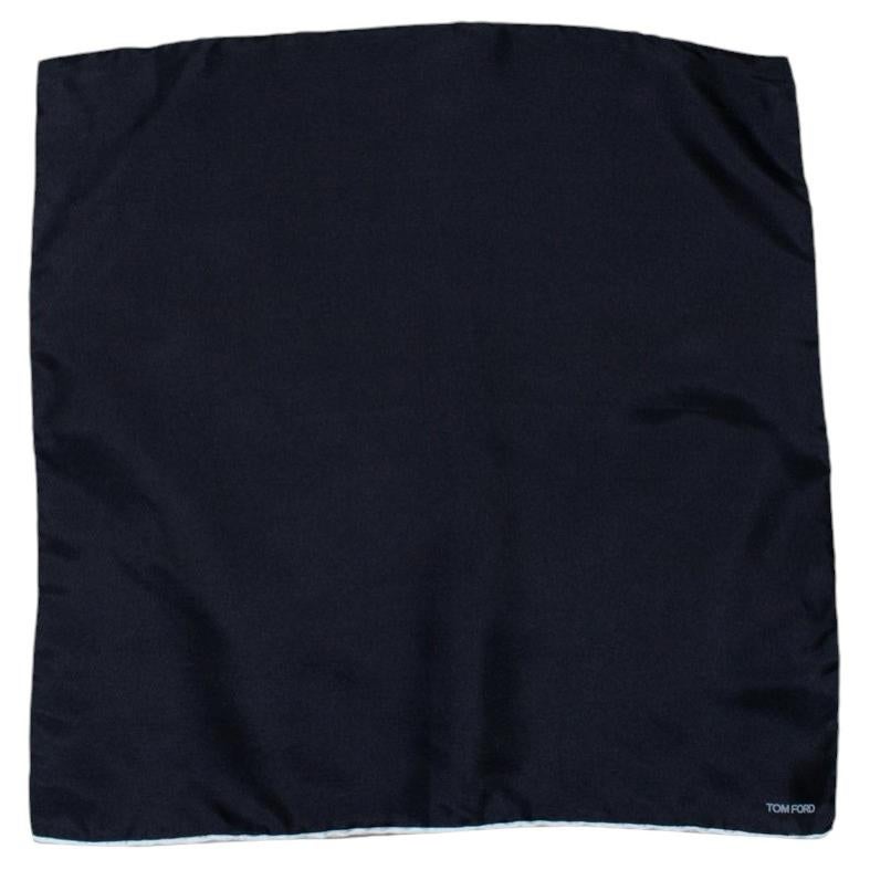Tom Ford, quadrato da taschino nero in vendita