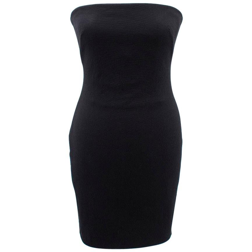 Tom Ford Black Strapless Dress - Size US 2 For Sale