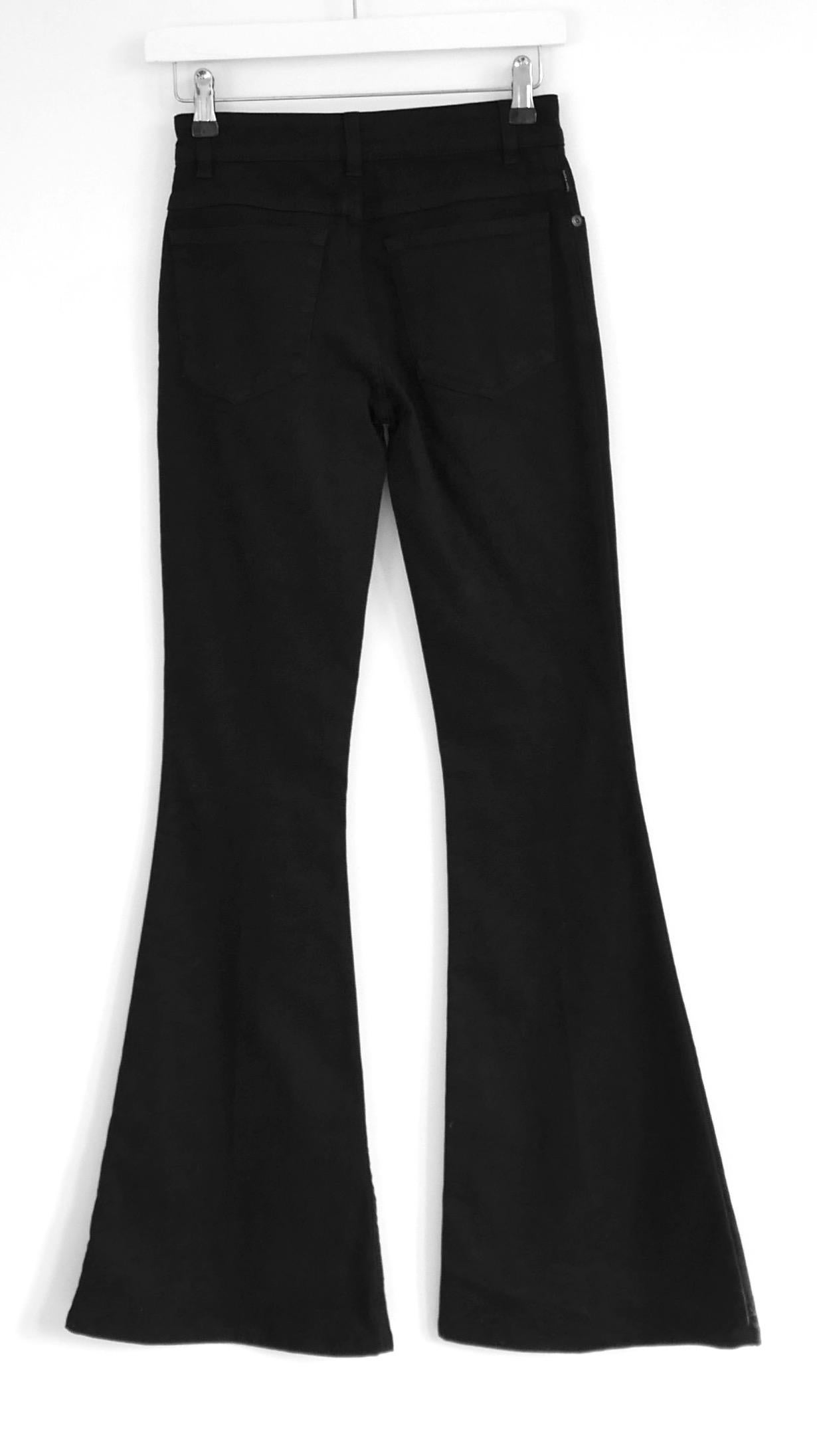 Schwarze ausgestellte Jeans aus Stretch-Denim von Tom Ford im Zustand „Hervorragend“ im Angebot in London, GB