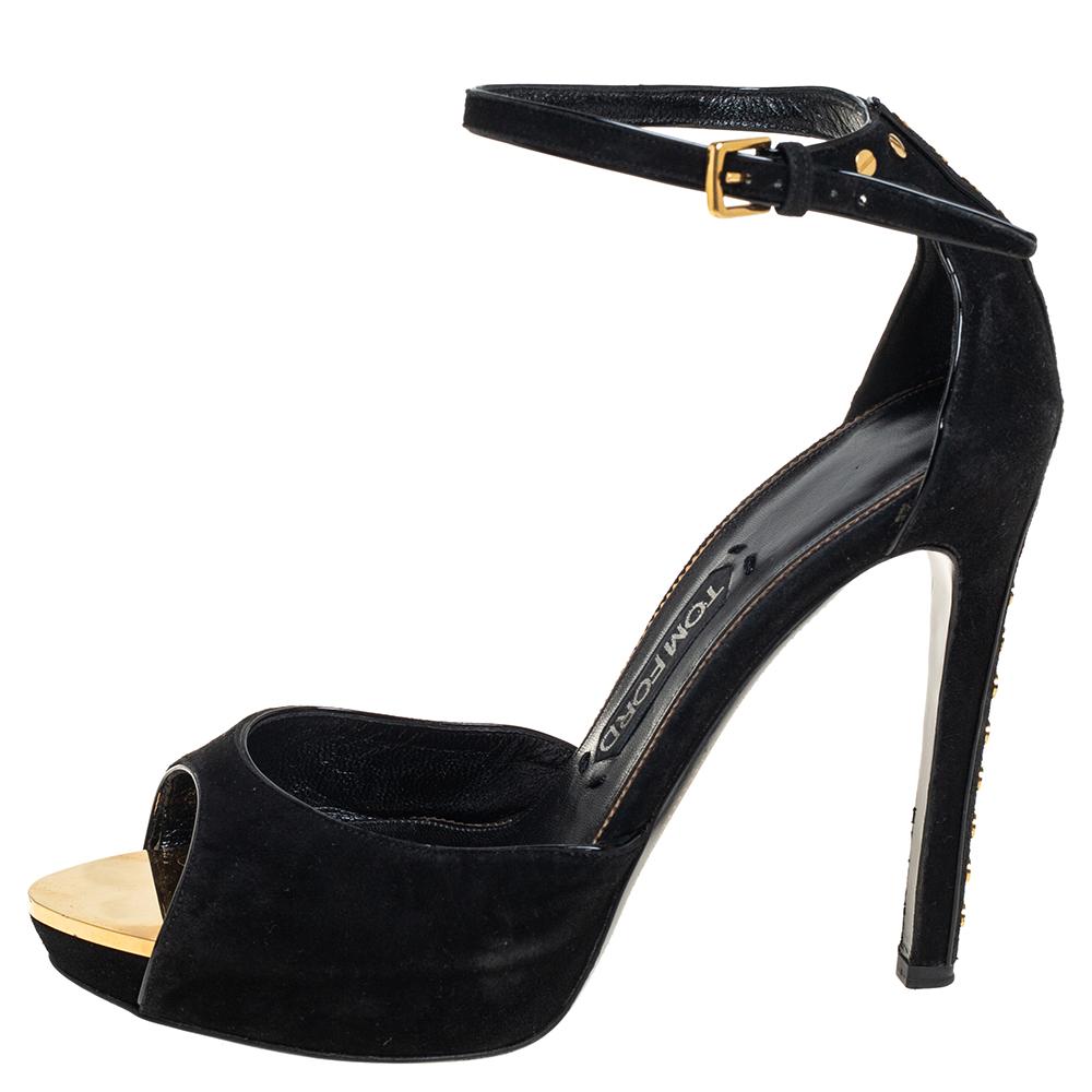 black tom ford heels