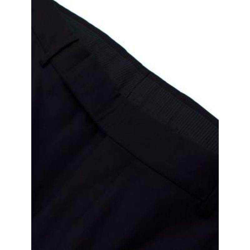 Men's Tom Ford Black Wool Trousers For Sale