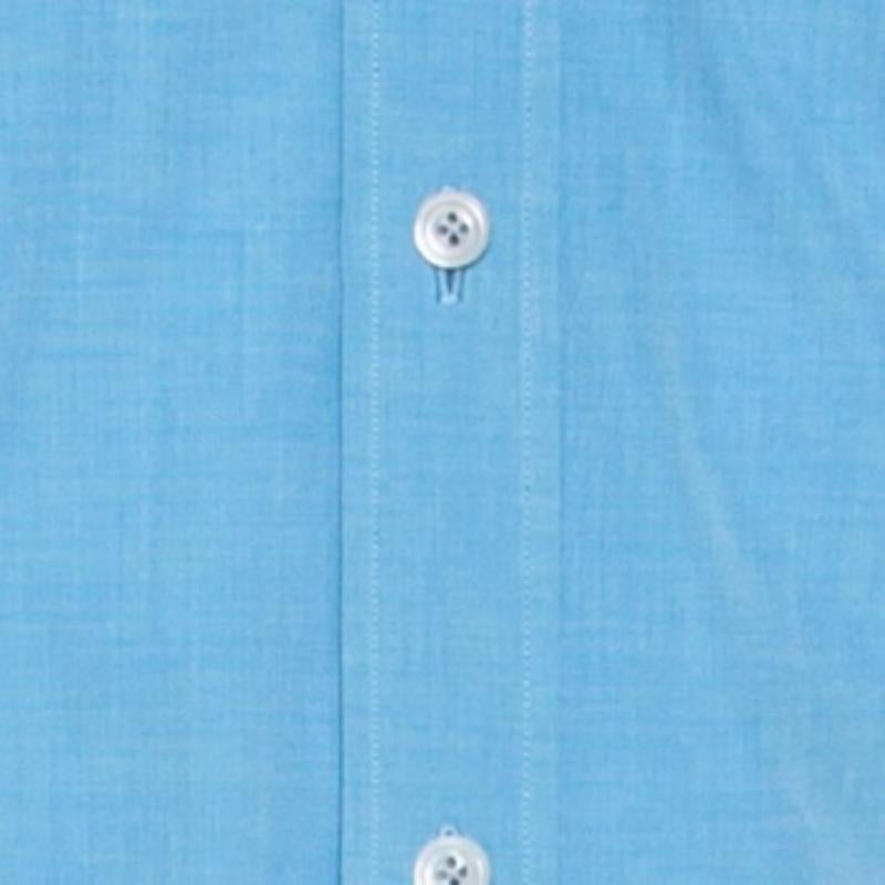 Tom Ford Camicia in cotone blu a punta di spillo dal taglio classico XL in vendita 1