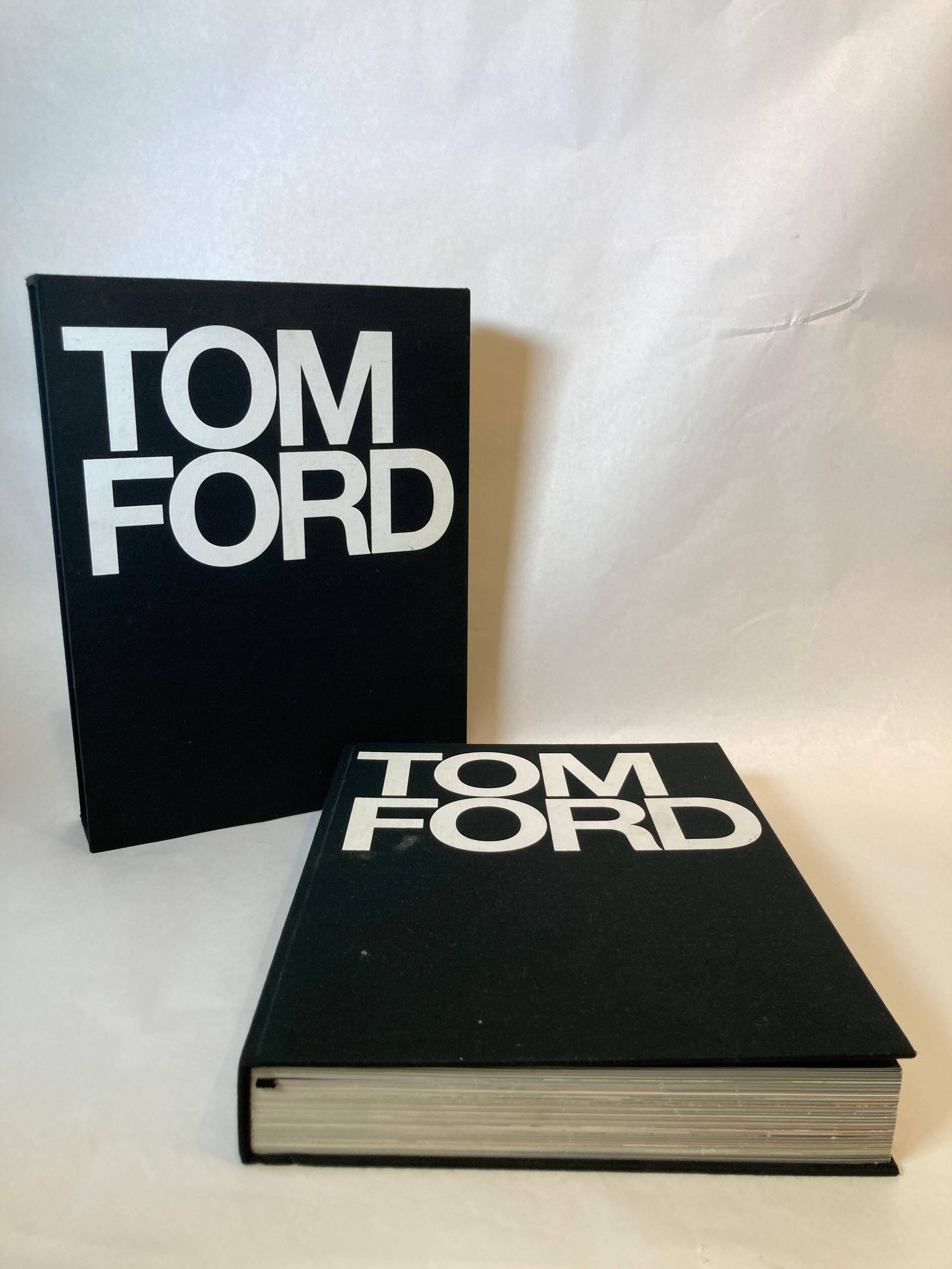 Deluxe Edition of Tom Ford's 2004 Book in slipcase. 
Published by Rizzoli. First printing. First Edition. 
The slipcase has some minor scuffing. 
The book has some minor wear, as expected from the age, size, and weight. 
This is the limited edition