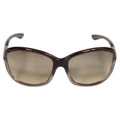 Tom Ford Brown Gradient Jennifer Sunglasses