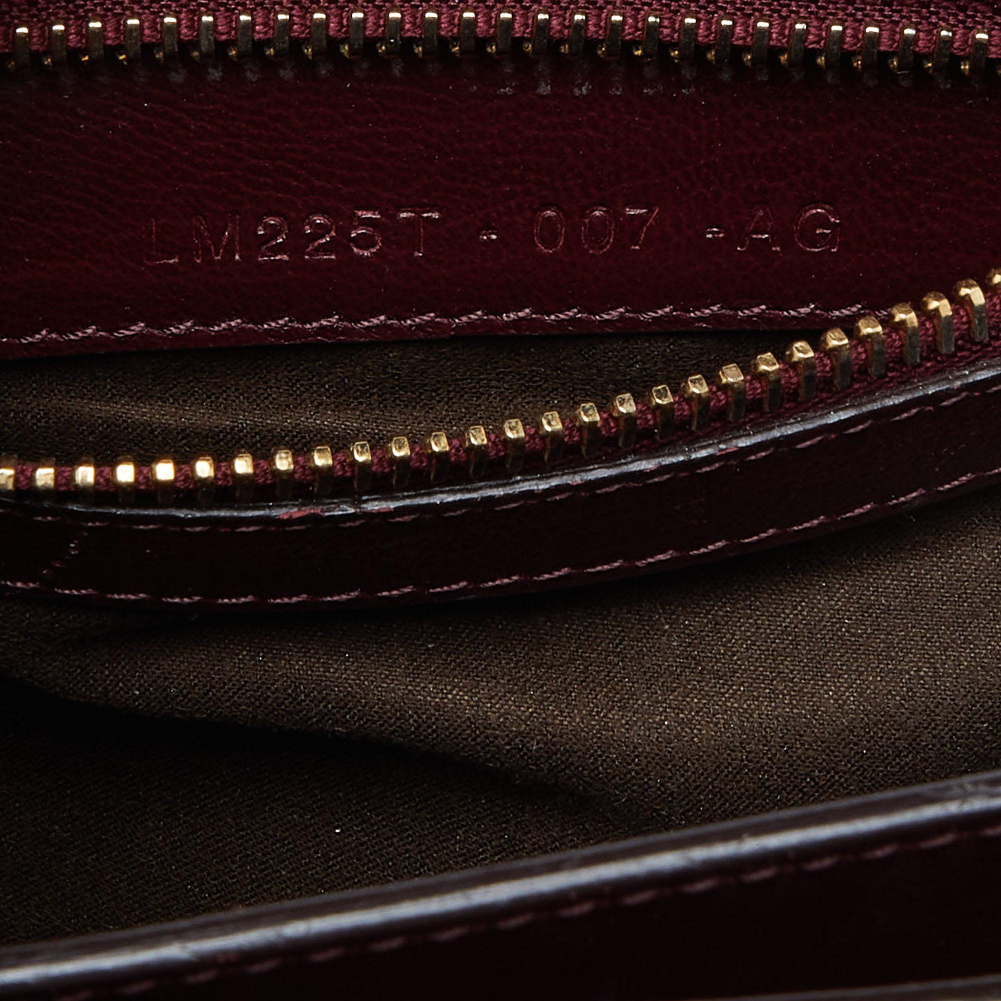 Women's Tom Ford Burgundy Leather Small Natalia Crossbody Bag For Sale