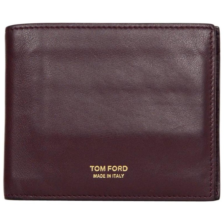 Tom Ford Burgundy Mens Wallet at 1stDibs tom ford mens wallet sale