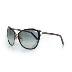 Tom Ford, butterfly Celia sunglasses in purple