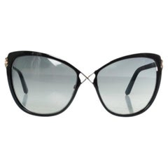 Tom Ford, butterfly Celia sunglasses in purple