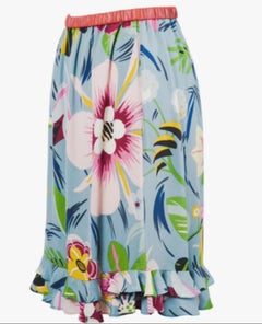 Tom Ford for Gucci Ikonischer Rock mit tropischem Blumendruck - '00s