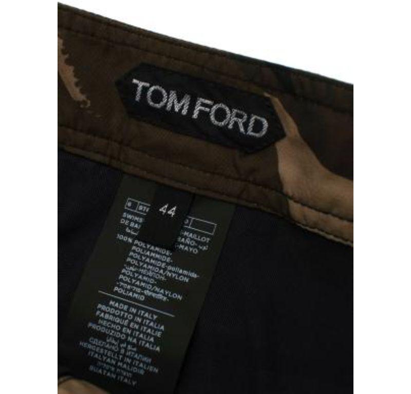 Tom Ford Camouflage Print Swim Shorts 3