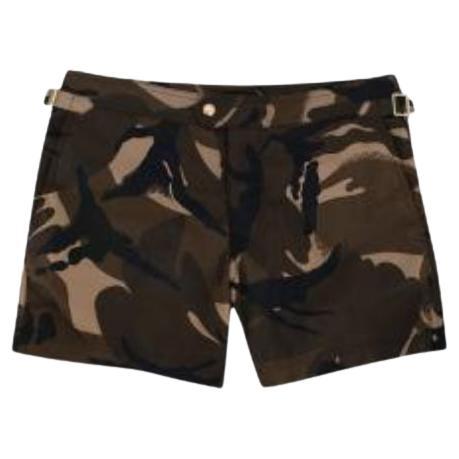 Tom Ford Camouflage Print Swim Shorts